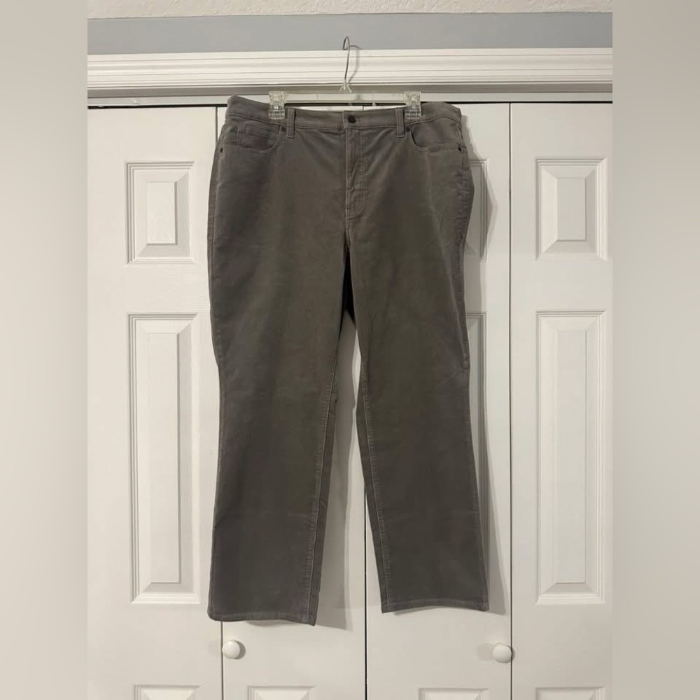 NWT Talbots Corduroy Straight Leg Pant, 16P Curvy $20